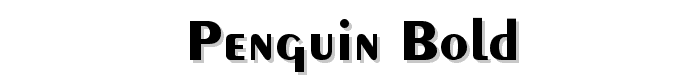 Penguin Bold font